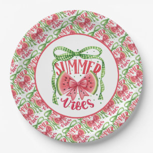 Sweet Slice van de zomer Papieren Bordje