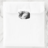 Sweet Slumber Vierkante Sticker (Tas)