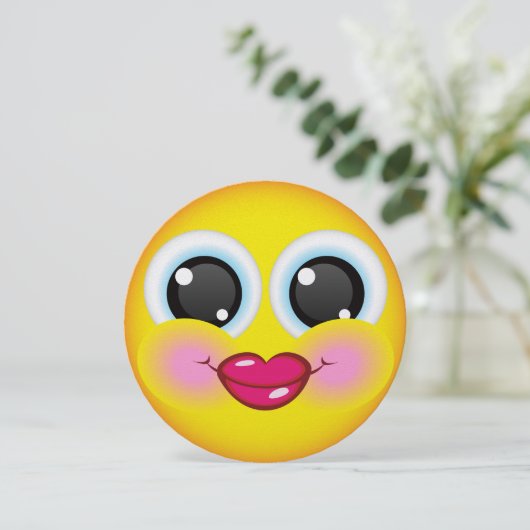 Sweet Smile Round Invitation - SRF (Debout devant)