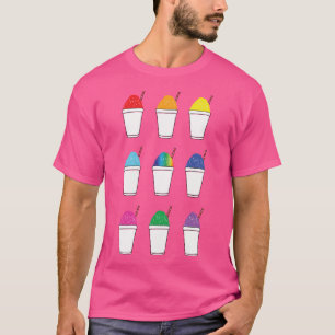 Sweet Snoballen Rainbow Color Colorful Travel Nieu T-shirt