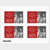 Sweet Snowflake Enregistrer les stickers Date, Rou (Feuille)