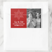 Sweet Snowflake Enregistrer les stickers Date, Rou (Sac)