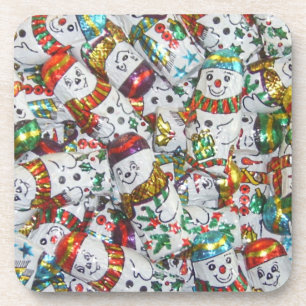 Sweet Snowmen dessous de verre set plastique