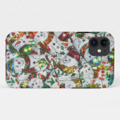 Sweet Snowmen iPhone 5 nauwelijks hoesje (Achterkant (horizontaal))