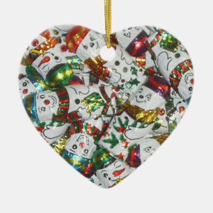 Sweet Snowmen, sierhart Keramisch Ornament