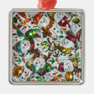 Sweet Snowmen sierplein Metalen Ornament