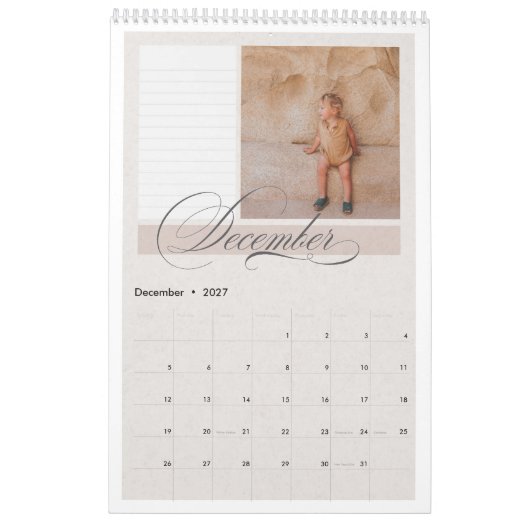 Sweet Sonora kalender (Dec 2027)