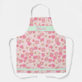 Sweet Spring aardbeien gepersonaliseerd Schort (Voorkant)