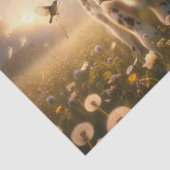 Sweet Spring Calf Decoupage Papier | boerderij (Detail)