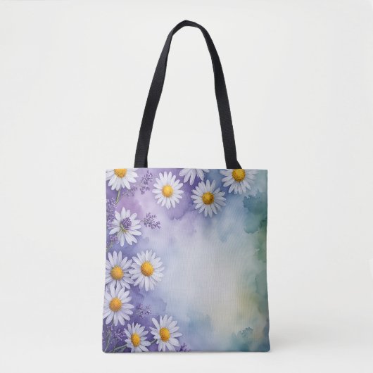 Sweet Spring Lavendel & Daisy Tas (Voorkant)