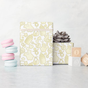 Sweet Sprinkles Ombre Yellow Cadeaupapier