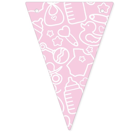 Sweet Sprinkles Pink Vlaggetjes (Eerste vlag)