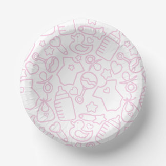 Sweet Sprinkles White Pink Papieren Kommen