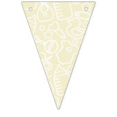 Sweet Sprinkles Yellow Vlaggetjes (Derde vlag)