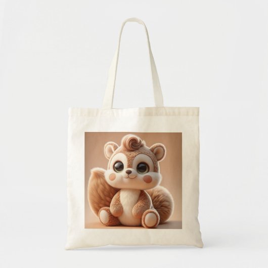 Sweet Squirrel Canvas tas (Voorkant)