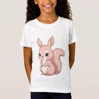Sweet Squirrel Cutie – Kawaii Forest Vriend T-shirt