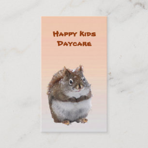 Sweet Squirrel Daycare Visitekaartje
