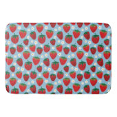 Sweet Strawberries Pattern Badmat (Voorkant)