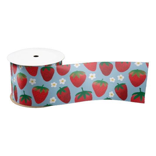 Sweet Strawberries Pattern Lint (Spoel)