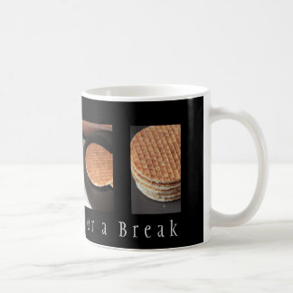 Sweet Stroopwafel Piano Mok - cadeau voor papa