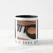 Sweet Stroopwafel Piano Mug — Cadeau pour maman (Centre)