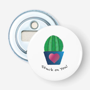 Sweet Stuck op je Cactus Button Flesopener