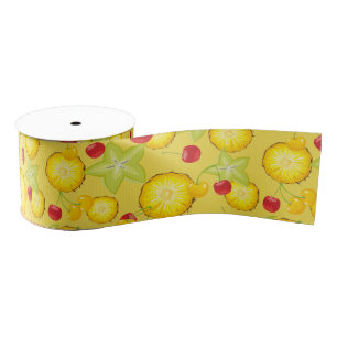 Sweet Summer Fruits Grosgrain Lint