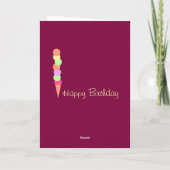 Sweet Summer Ice Cream Kaart (Achterkant)