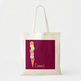 Sweet Summer Ice Cream Tote Bag