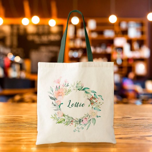 Sweet Summer Rozen Garland - Gepersonaliseerd Tote Bag