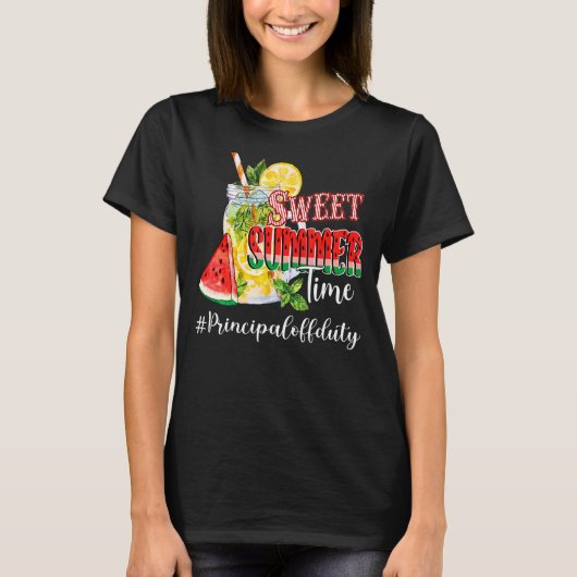 Sweet Summer Time Lemonade Principal of Duty Summ T-shirt (Voorkant)