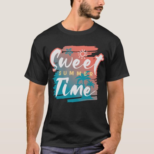 Sweet Summer Time T-shirt (Voorkant)
