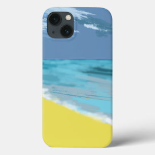Sweet Summertime Digital-tekening iPhone 13 Hoesje