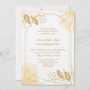 Sweet Surrender Wedding Invitation Kaart