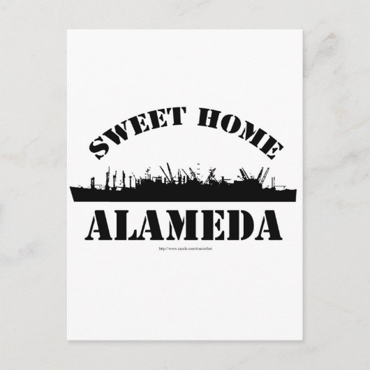 Sweet Sweet Home Alameda Briefkaart (Voorkant)
