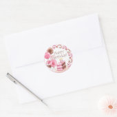 Sweet Sweet Sweet Happy Sticker d'anniversaire (Enveloppe)