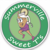 Sweet T-Sticker Sticker (Voorkant)