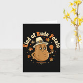 Sweet Tato And Kind Of Rude Tato Kaart (Gele Bloem)