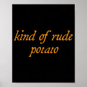 Sweet Tato, Kind Of Rude Tato, Matching Thanksgivi Poster (Voorkant)