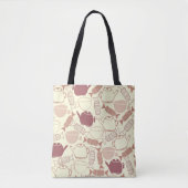 Sweet Tea Canvas tas (Voorkant)