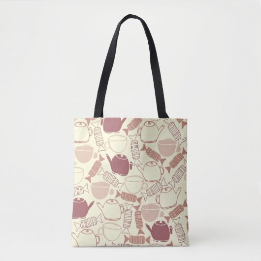 Sweet Tea Canvas tas (Voorkant)