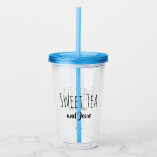 Sweet Tea en Jesus Acryl Drinkbeker