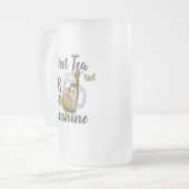 Sweet Tea en Sunshine Matglas Bierpul (Voorkant links)