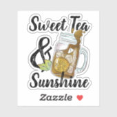 Sweet Tea en Sunshine Sticker (Vel)