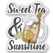 Sweet Tea en Sunshine Sticker (Voorkant)