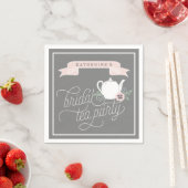 Sweet Tea | Gepersonaliseerde Bridal Tea Party Servetten (Insitu)