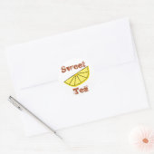 Sweet Tea Ronde Sticker (Envelop)