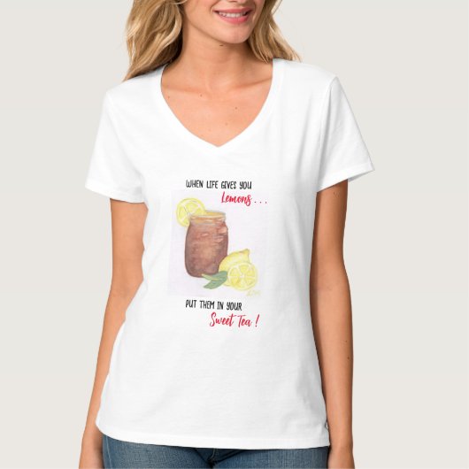 Sweet Tea T-shirt (Voorkant)