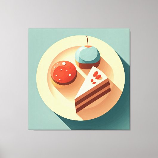 Sweet Temptages Canvas Afdruk (Voorkant)