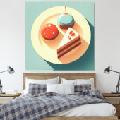 Sweet Temptages Canvas Afdruk (Insitu (Slaapkamer))